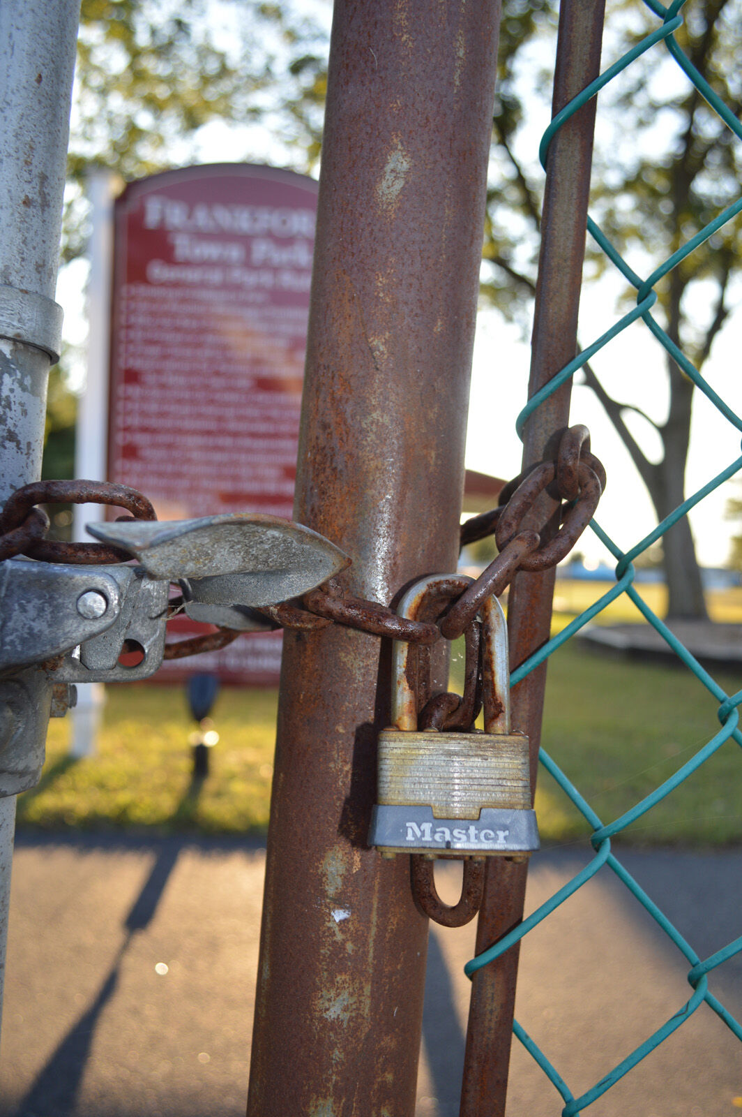 Frankford Park padlock